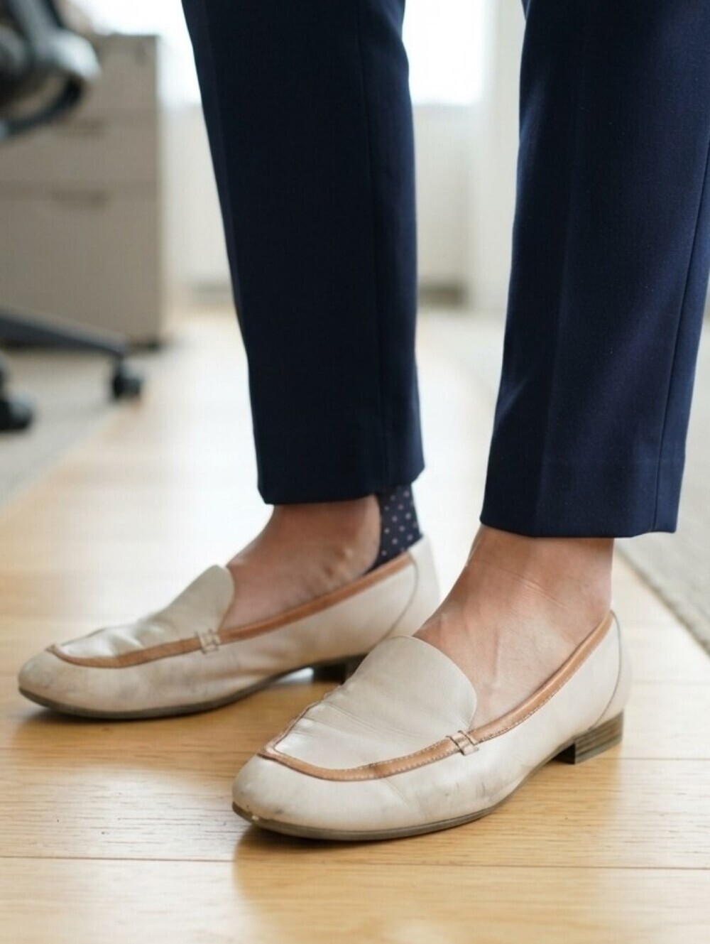Naturalizer N5 Comfort Leather Loafers Size 7/7.5